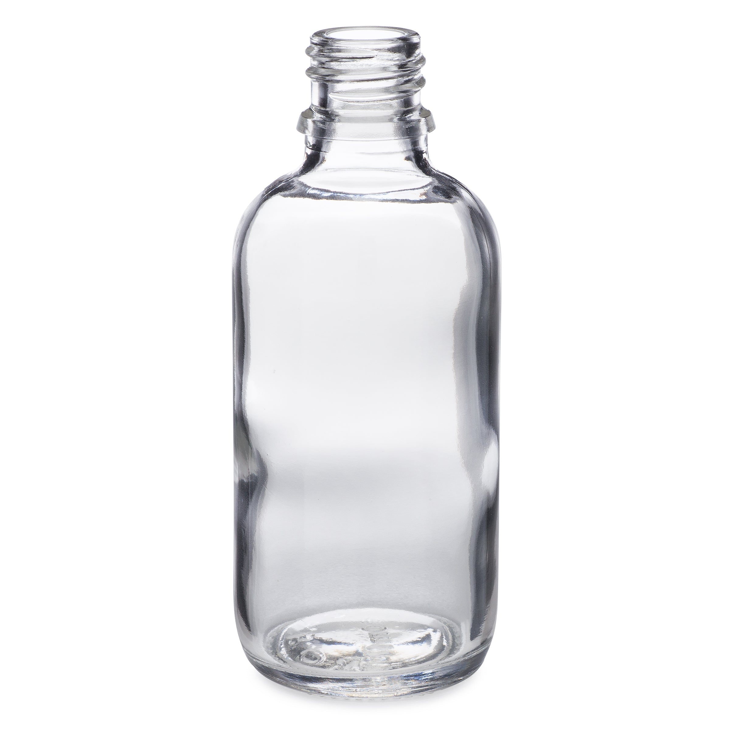 2 Oz Clear Glass Boston Round Bottles (6-pack) – Got Oil Supplies